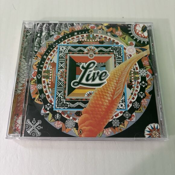 The Distance to Here LIVE CD October 1999 Radioactive Records USED 90s Alt Rock - Picture 2 of 4